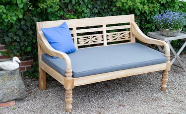 Russ-Einrichtungen#Antikhof Bissee#Teakmöbelk#Garten#Bank#Loungemöbel