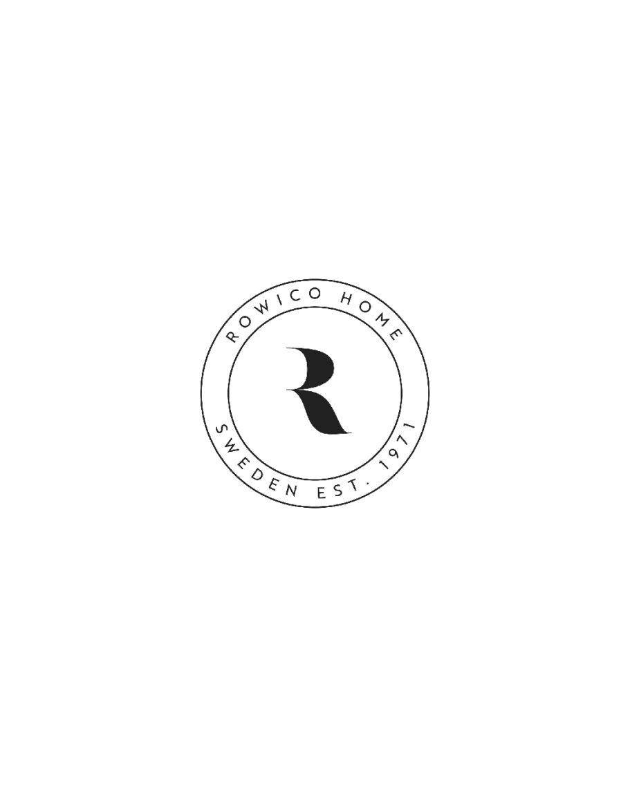 Logo mit kreisförmigem Design von Rowico